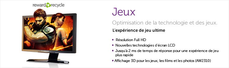 Dell Écrans de jeux